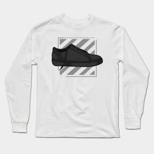 Triple Black Skate Sneaker Long Sleeve T-Shirt